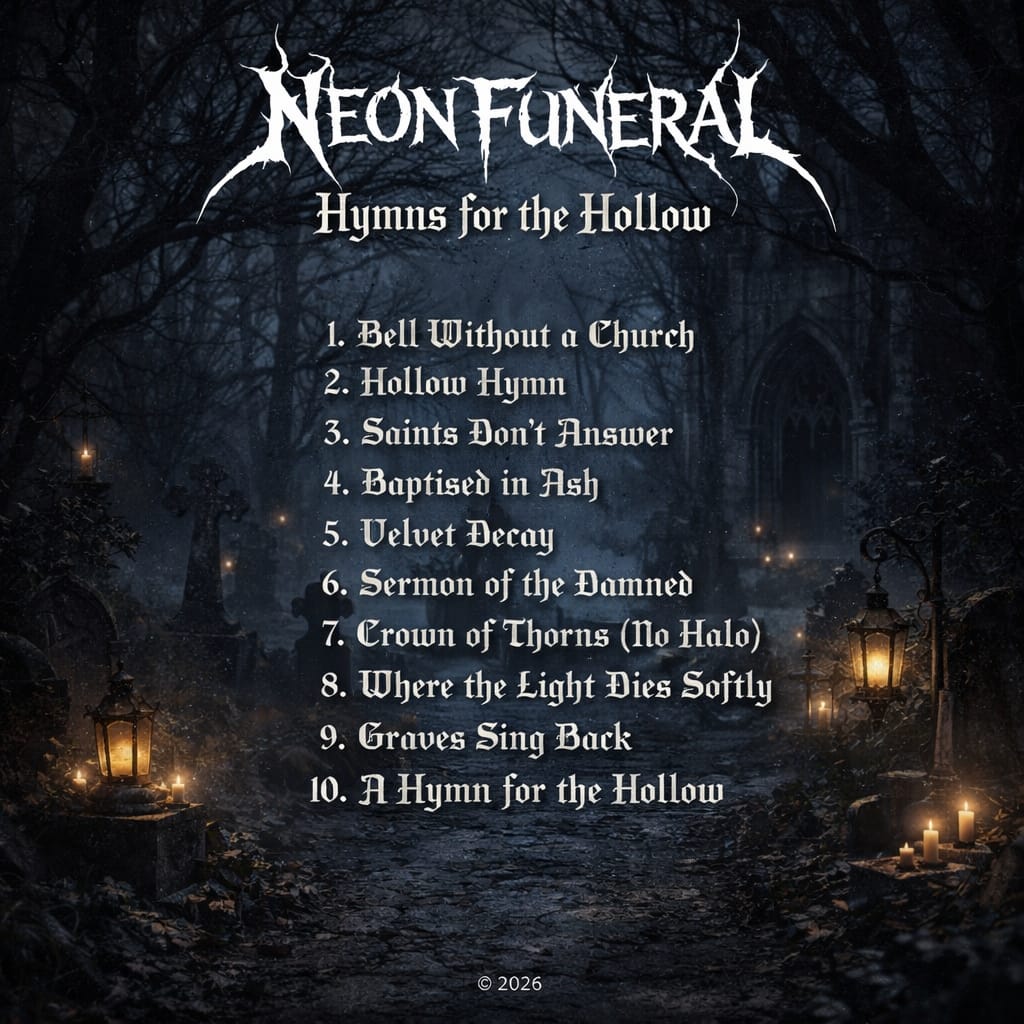 Neon Funeral back cover